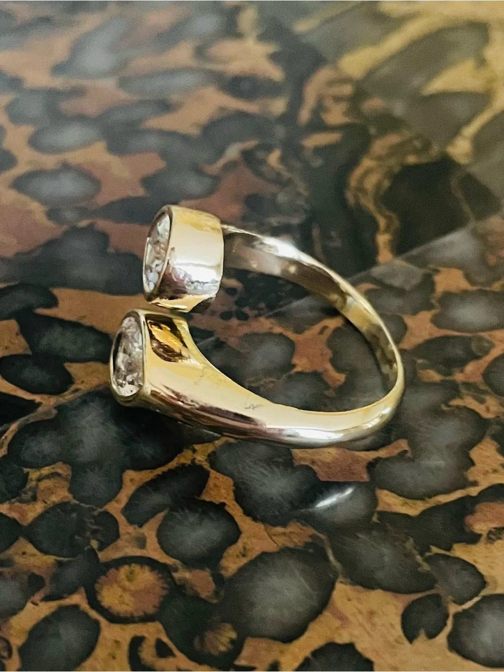 House of Harlow 1960 gold tone